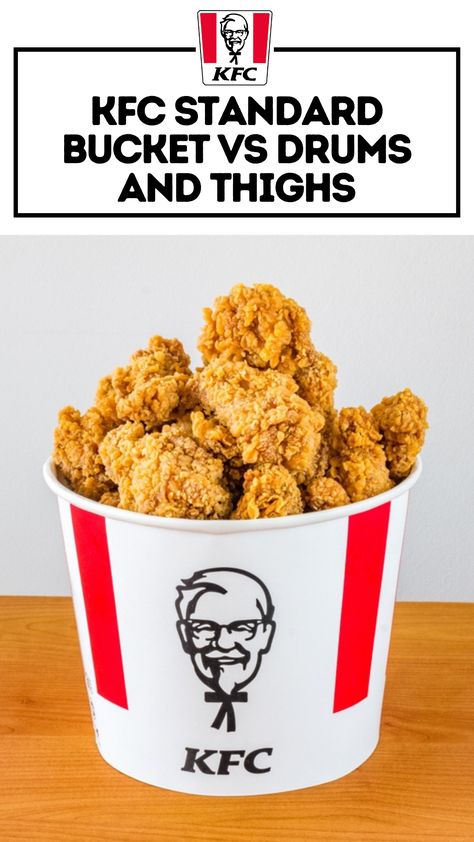 KFC Standard Bucket Traditional Drums, Kfc Bucket, Chicken Delight, Chicken Bucket, Golden Chicken, Kfc Chicken, Best Rapper Alive, Chicken Art, Cooked Chicken