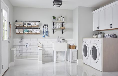 Mop Sink, Basement Laundry Room, Basement Laundry, Laundry Room Sink, Laundry Tubs, Farmhouse Laundry Room, Laundry Room Inspiration, Laundry Closet, Laundry Sink