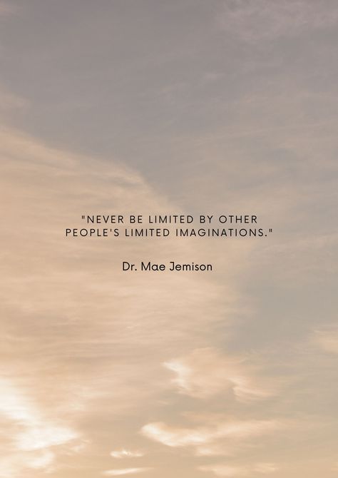 black history month. Mae Jemison. quote. motivational quote. words. Mae Jemison, Gratitude Planner, Journal Wellness, Minimalistic Aesthetic, Wellness Journal, Inspirational Printables, Exponential Growth, Study Quotes, Printable Journal