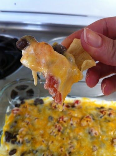 GF Layer Dip: 6 oz cream cheese, 1 can black beans drained, 1 can Rotel, 6 oz shredded cheddar cheese. Layer & bake @ 300 for 30 minutes or when cheese is melted. Serve with tortilla chips. Layer Dip, Shredded Cheddar Cheese, Football Food, Yummy Dips, Party Food Appetizers, Dip Recipes, Black Bean, Tortilla Chips, Yummy Appetizers