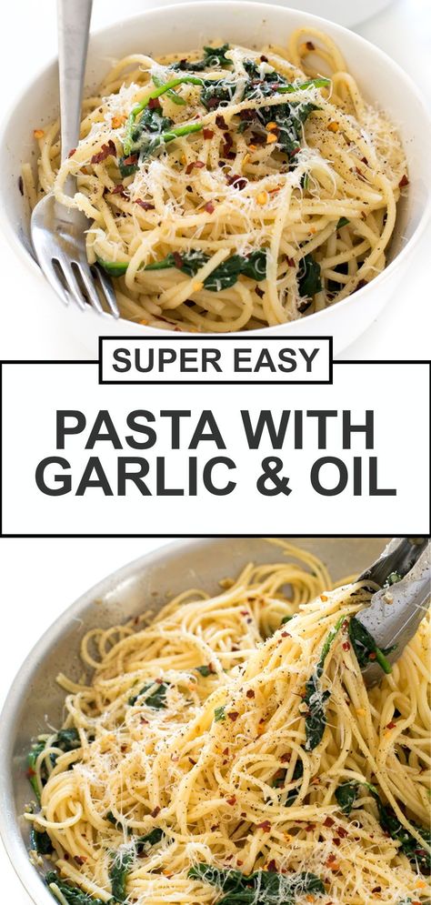 Pasta Tossed With Olive Oil, Pasta With Olive Oil And Garlic Spinach, Pasta Recipes With Olive Oil And Garlic, Olive Oil Parmesan Pasta, Quick Pasta Dishes Simple, Pasta With Olive Oil And Garlic Parmesan, Olive Oil Pasta With Veggies, Olive Oil And Garlic Pasta, Pasta Noodles Recipes