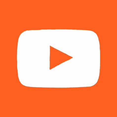 Aesthetic For Ipad, Youtube App Icon, Image Orange, App Icon Green, Orange App Icons, Orange Moodboard, Ios Setup, Halloween App Icons, Icon Phone