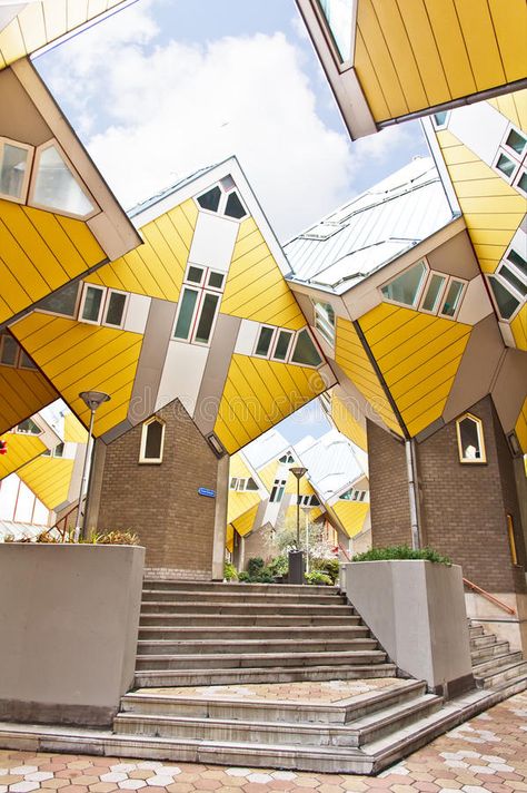 Cubic houses at Rotterdam. Modern Yellow Cubic Houses in Rotterdam, Netherlands , #AFF, #Rotterdam, #houses, #Cubic, #Modern, #Netherlands #ad Rotterdam Apartment, Corner Apartment, Cube Houses Rotterdam, Rotterdam Market, Cube House, Rotterdam City, Rotterdam Market Hall, Food Flyer, Rotterdam Netherlands