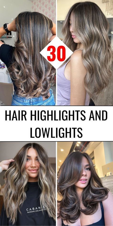 Lowlights Before And After, High And Low Lights Hair Brown, Highlight And Lowlights, Brown Hair With Lowlights, Curly And Straight Hair, High And Low Lights, Hair Highlights And Lowlights, Highlights And Lowlights, Talcum Powder