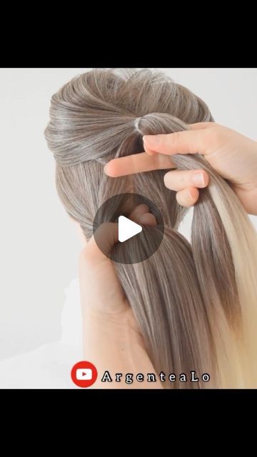 Double High Ponytail, Multi Ponytail Hairstyle, Low Side Ponytail Hairstyles, Easy Side Ponytail Hairstyles, Easy Pony Tailed Hairstyle, Long Hair Ponytail Styles Easy Updo, Easy Braid Ponytail, Medium Length Ponytail Ideas, Easy Ponytail Hairstyles For Long Hair