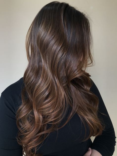 Partial Brown Balayage, Light Chocolate Balayage, Bruslight Hair, Brushlight Hair Brown, Soft Balayage Brunette, Coffee Balayage, Caramel Brunette Balayage, Glossy Brunette, Medium Brunette Hair