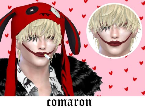 The Sims Resource - one piece corazon Donquixote Rosinante makeup anime Ts4 One Piece Cc, Sims 4 Cc One Piece Anime, One Piece Sims 4 Cc, One Piece Sims 4, Sims 4 One Piece Cc, Sims 4 One Piece, The Sims Source, One Piece Corazon, Makeup Anime