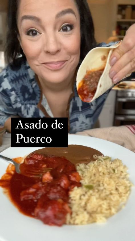 🔅♨️Click here for recipe: ♨️Asado De Puerco Send this to a friend by clicking on the paper airplane! Asado de Puerco ingredients: 2.5… | Instagram Mexican Pork Chops, Onion Fried, Easy Mexican Recipes, Mexican Oregano, Thyme Salt, Pork Chop Dinner, Boneless Pork Chops, Easy Mexican, Mexican Food Recipes Easy