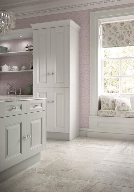 Laura Ashley Kitchen, East Grinstead, Aluminium Windows And Doors, Kitchen Showroom, Interior Design Website, New Kitchen Designs, Design Installation, Traditional Styles, Shabby Chic Kitchen