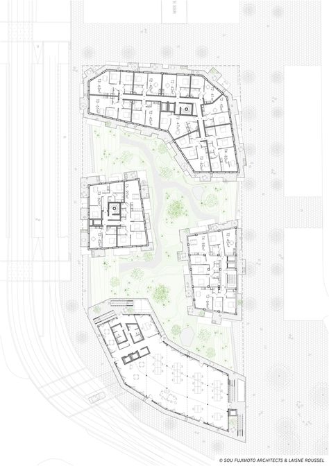 Fujimoto Architecture, Timber Tower, Architecture Tower, Sou Fujimoto, Building Layout, Design Architect, Plans Architecture, Architecture Concept Diagram, Mix Use Building