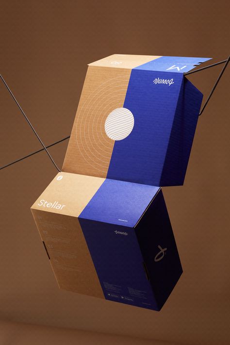 Bownce Packaging on Behance Electronic Packaging Design, Lamp Packaging, Electronic Packaging, Set Packaging, Museum Lighting, Disruptive Technology, Eco Packaging, Mailer Box, Graphic Design Product