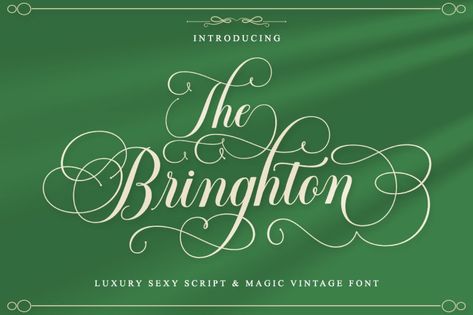 The Bringhton Script The Bringhton is a Vintage calligraphy script font that comes with beautiful alternative characters. copper plate mixed calligraphy with handttering style. Designed to convey stylish elegance. The Bringhton Script has a smooth, clean, feminine, sensual, glamorous, simple, and easy to read font. Try before you buy The Bringhton font for iOS, Android, […] The post The Bringhton Font appeared first on FreeFontDL. Elegant Fonts Free, Feminine Sensual, Old Fashioned Fonts, Vintage Calligraphy, Timeless Font, Minimal Font, Calligraphy Script Fonts, Font Creator, Feminine Fonts