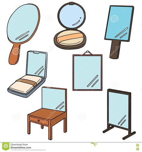 Gacha Club Mirror, Mirror Cartoon, Mirror Vector, Country Humor, Club Life, Gacha Club, Cartoon Illustration, Cute Drawings, Stock Illustration