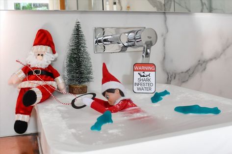 Elf On The Shelf Ideas, Shelf Ideas, On The Shelf, Elf On The Shelf, Elf, Shelves, Holiday Decor, Home Decor, Home Décor