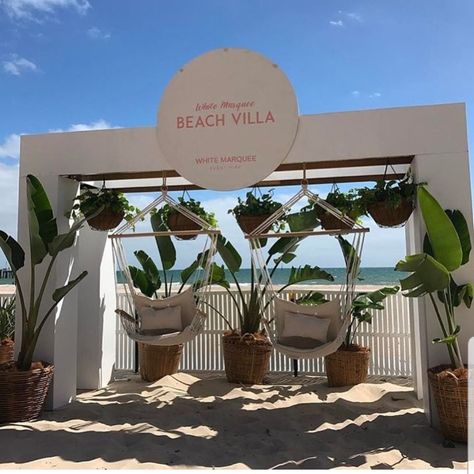 Beach Booth Ideas, Beach Activation Ideas, Beach Brand Activation, Beach Club Entrance, Beach Photo Booth, Summer Activation, Tulum Party, Brand Activation Ideas, Activation Ideas