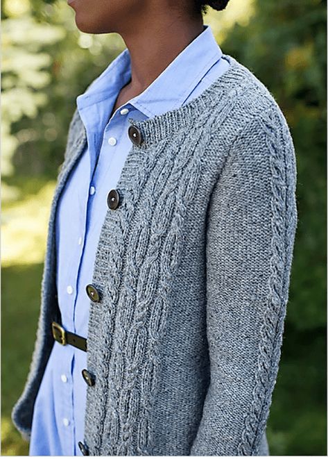 Cable Knit Sweater Pattern, Knit Cardigan Pattern, Brooklyn Tweed, Creation Couture, Crochet Cardigan Pattern, Cardigan Pattern, Sweater Knitting Patterns, Sweater Pattern, Knitting Inspiration