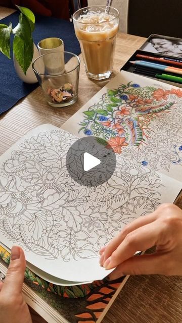 Coloring with tea on Instagram: "Enchanted forest coloringbook flip through update  #johannabasford #johannabasfordcoloringbook #coloringbook #enchantedforest #enchantedforestcoloringbook #coloringbookflipthrough #flipthrough #boracolorirtop #coloringsecrets" Enchanted Forest Johanna Basford, Enchanted Forest Coloring Book Johanna Basford, Forest Coloring Book, Forest Coloring, Basford Enchanted Forest, Enchanted Forest Coloring Book, Johanna Basford Enchanted Forest, Enchanted Forest Coloring, Johanna Basford Coloring Book