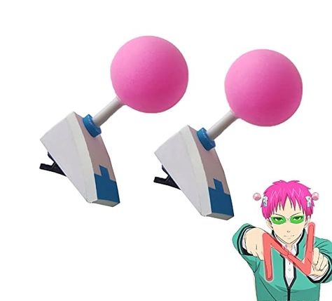 Amazon.com: ‘PPONE Saiki Kusuo Clip,Anime Saiki K Cosplay Hairclip Purple Pink Hair Props (Saiki Kusuo Clips) : Clothing, Shoes & Jewelry Saiki K Cosplay, Purple Pink Hair, Anime Saiki, Pink Short Hair, Naruto Merchandise, Life Game, Game Cosplay, Saiki K, Saiki Kusuo