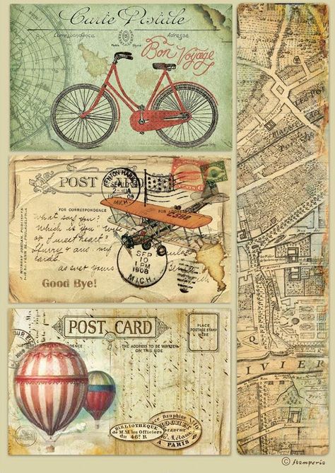 Vintage scrapbook paper