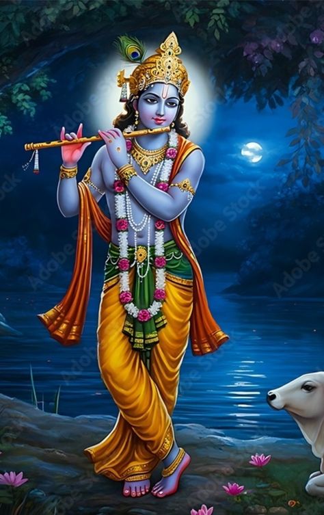 Shri Hari Vishnu Hd Image, Shree Vishnu Bhagwan, Jai Shri Ram Photo, Hari Hara, Pokémon Star, Shri Ram Wallpaper, All God Images, Lenticular Printing, Android Wallpaper Blue