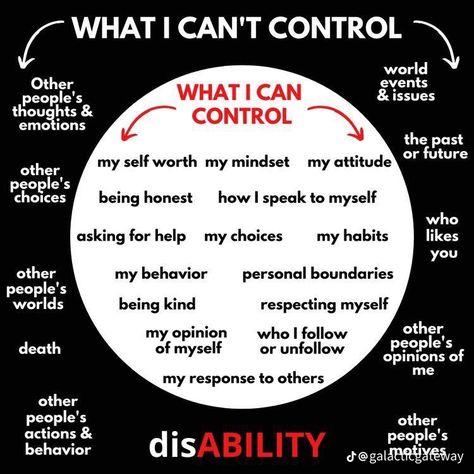 How To Handle Things Out Of Your Control, Things Out Of My Control Quote, Things Under My Control, What I Am In Control Of, Not In My Control Quotes, Worry About What You Can Control Quotes, Being In Control Of Your Life, In Control Vs Out Of Control, Inside Or Outside Of Your Control