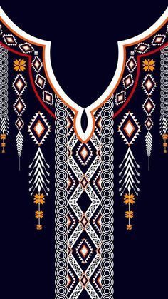 NATURE on Behance Pattern Batik, African Pattern Design, Ethno Style, Muster Tattoos, Embroidery Neck Designs, Africa Art, African Pattern, Cooler Look, African Design