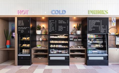 Felix Hotel | Wallpaper* Grab And Go Ideas, Grocery Store Design, Sydney Hotel, Sydney Airport, Supermarket Design, Hotel Branding, Cafe Interior Design, Shop Interior Design, Retail Display