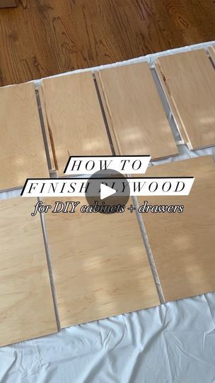 Plywood Cabinets Diy, Diy Plywood Cabinets, Plywood Edge Finishing, Small Plywood Projects Diy, Birch Plywood Furniture, Staining Plywood, Stain Plywood, Plywood Crafts, Plywood Bed Designs