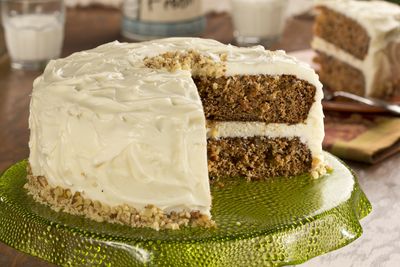 Buttermilk Carrot Cake | MrFood.com Mr Food, Pineapple Cake Recipe, Homemade Carrot Cake, Best Carrot Cake, Poke Cakes, Pineapple Cake, Carrot Cake Recipe, Round Cake Pans, Food Cakes