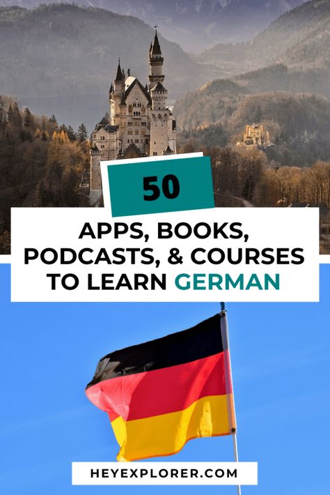 German Podcasts, Learn German Beginner, Languages Learning, German Language Course, German Learning, Auditory Learners, German Resources, Study German, Learning Organization