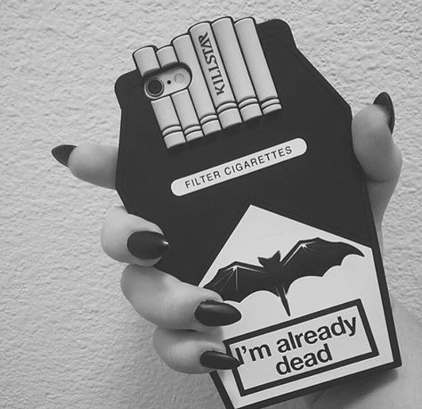 Cigarette coffin phone case by Killstar Coffin Phone Case, Goth Objects, Gothic Queen, Dark Soul, All Iphones, Stylish Phone Case, Iphone 6s Case, Cool Technology, Samsung Phone