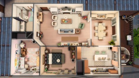 910 Medina Studios Sims 4 Layout, Sims 4 Apartment Layout 19 Culpepper House, Sims 4 Vampire Apartment, Sims 4 Landgraab Apartment Layout, Roomates House Sims 4, Sims 4 2 Bedroom Apartment, Family Apartment Sims 4, 930 Medina Studios Sims 4 Floor Plan, 1310 21 Chic Street Sims 4 Layout