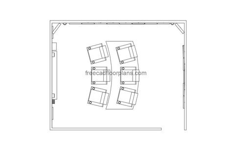 Home Theater Room - Free CAD Drawings Theatre Plan, Pool Houses Plans, Home Theater Room, House Plans Design, Floor Plans House, Room Drawing, One Storey House, Home Cinema Room, Swimming Pool House