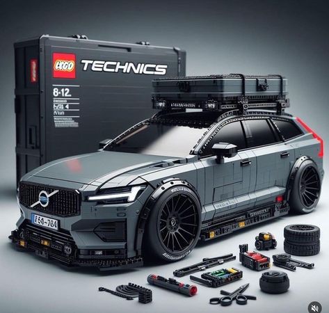 Chrysler Van, Volvo Suv, Lego Wheels, Lego Sports, Best Lego Sets, Castle House Design, Volvo Wagon, Volvo Xc, Motorbike Design