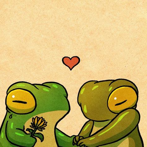 Ding Hu Art on Instagram: "Aww  #frogart #goblincore #love #frog #cuteart" Green Art Ideas, Frog Love, Green Drawing, Birthday Painting, Frog Illustration, Frog Tattoos, Frog Pictures, Cocoppa Wallpaper, Frog Art