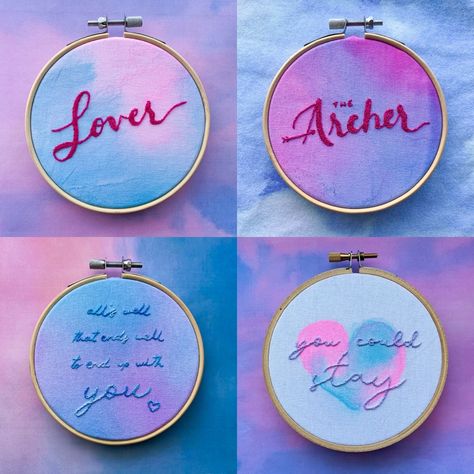 Lover Embroidery Taylor Swift, Lover Taylor Swift Embroidery, Taylor Swift Lover Embroidery, Taylor Swift Embroidery Pattern, Taylor Swift Embroidery Ideas, Taylor Swift Embroidery, Meet Me In The Afterglow, Lover Embroidery, Taylor Swift Merchandise