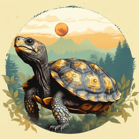 🐢Check out our Eastern Box Turtle illustration to explore the beauty of North Carolina! 🏖️ Perfect for beach and sea lovers - add a unique vintage touch to your art collection 🖼️ 💗 Turtle Illustration, Eastern Box Turtle, Box Turtle, Nature Art, Unique Vintage, The Beauty, North Carolina, Art Collection, Art