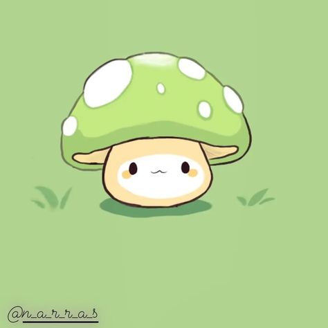 Cute mushroom 🍄 #digitalart #artwork #mushrooms🍄 #cute #cuteartwork #digitalart Small Cute Drawings Aesthetic, Mushrooms Aesthetic Art, Cute Mushroom Creature, Cute Mushroom Doodle, Cute Mushroom Art, Doodle Mushroom, Cute Mushroom Drawing, Cute Animations, Mushroom Doodle