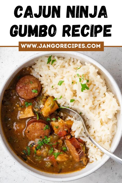 In this blog i will share with you a Cajun Ninja Gumbo Recipe that is extremely delicious. #CajunNinjaGumboRecipe #Recipes Chicken Gumbo Recipe Easy, Chicken And Sausage Gumbo, Chicken Sausage Gumbo, Gumbo Recipe Sausage, Chicken Gumbo, Chicken And Sausage, Homemade Cajun Seasoning, Sausage Gumbo, Seafood Gumbo