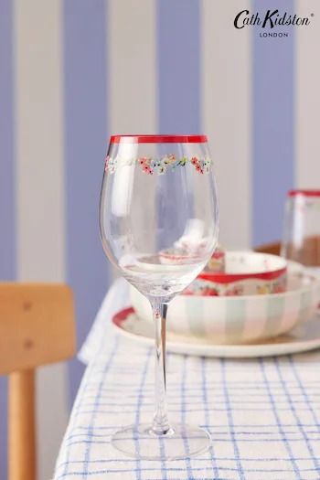 Buy Cath Kidston Homeware Kitchen Online | Next UK Painted Wine Glasses Christmas, Laundry Gifts, Letterbox Flowers, Feels Like Home, White Wine Glasses, Painted Wine Glasses, Touch Lamp, Custom Sofa, Cath Kidston