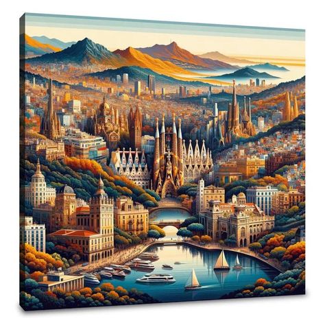 Bring the world into your home with our Destination Wall Art collection at Homearthaven.com! 🌍✨ From bustling cityscapes to serene landscapes, these captivating pieces capture the beauty of iconic destinations. Perfect for travel lovers looking to add a touch of wanderlust to their décor! #HomeArtHaven #interiordecor #homeinspiration #saynotoemptywalls #CanvasArt #WallArt #Art #ArtEnthusiasts #HomeDecor Culture Landscape, Iconic Architecture, Serene Nature, Travel Lover, Cityscape, Home Art, Barcelona, Essence, Canvas Art