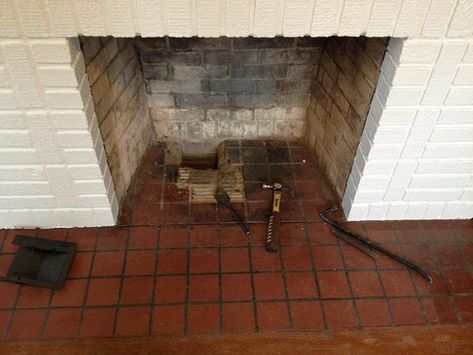 1920 Fireplace Makeover, Spanish Style Fireplace, 1920s Fireplace, Wood Burning Stove Insert, Craftsman Style Fireplace, Coal Fireplace, Fireplace Hearth Tiles, House Rehab, Marble Hearth