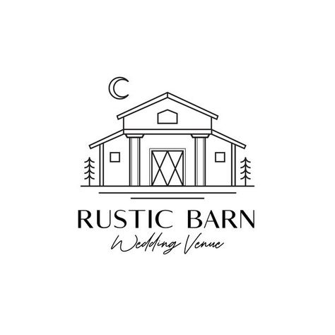 Venue Logo Design, Wedding Venue Logo, Venue Logo, Modern Office Furniture Design, Office Furniture Design, Office Furniture Modern, Rustic Barn Wedding, Barn Wedding Venue, Rustic Barn