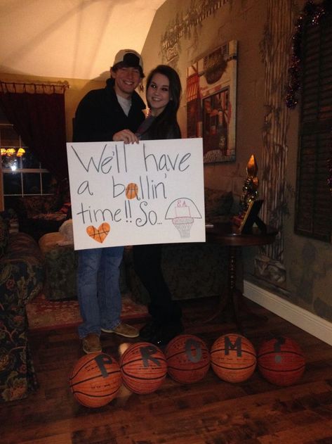 Image result for homecoming proposals basketball Basketball Themed Hoco Proposals, Basketball Promposal, Sadies Proposal, Cute Hoco Proposals, Basketball Boyfriend, Cute Promposals, Dance Proposals, Country Prom, Promposal Ideas