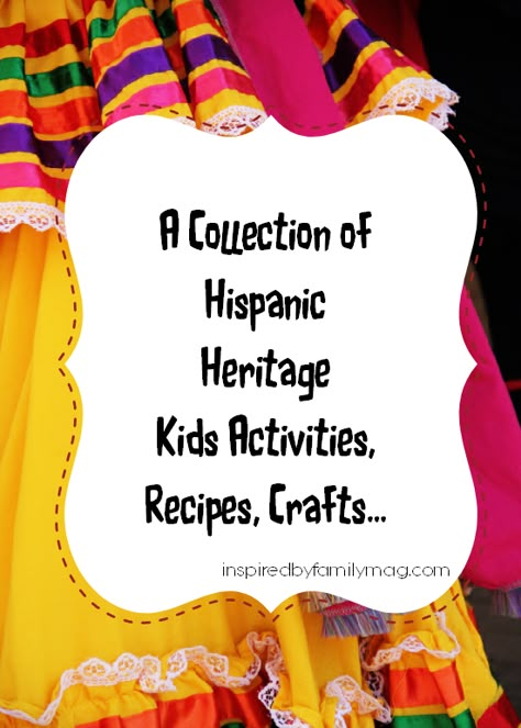 Love the collection of Hispanic heritage month activities here! Hispanic Heritage Activities, Spanish Heritage Month, Hispanic Heritage Month Crafts, Spanish Sayings, Spanish Crafts, Hispanic Heritage Month Activities, Spanish Heritage, Spanish Lesson Plans, Hispanic Culture