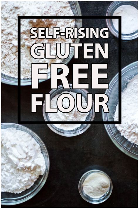 Gluten Free Self-Rising Flour Blend • The Easiest GF Flour • Eat or Drink Gluten Free Cake Flour, Gluten Free Flour Recipe, Gluten Free Sweet Potato, Gluten Free Bagels, Gluten Free Flour Mix, Gf Flour, Gluten Free Flour Blend, Gluten Free Sweet, Gluten Free Recipes Easy