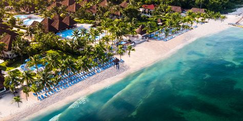 10 Last Minute All Inclusive Resort Deals for 2019 | Family Vacation Critic Barcelo Maya Beach, Cozumel Mexico, Family Vacation Ideas, Vacation Deals, Inclusive Resorts, Cozumel, All Inclusive Resorts, White Sand Beach, Riviera Maya