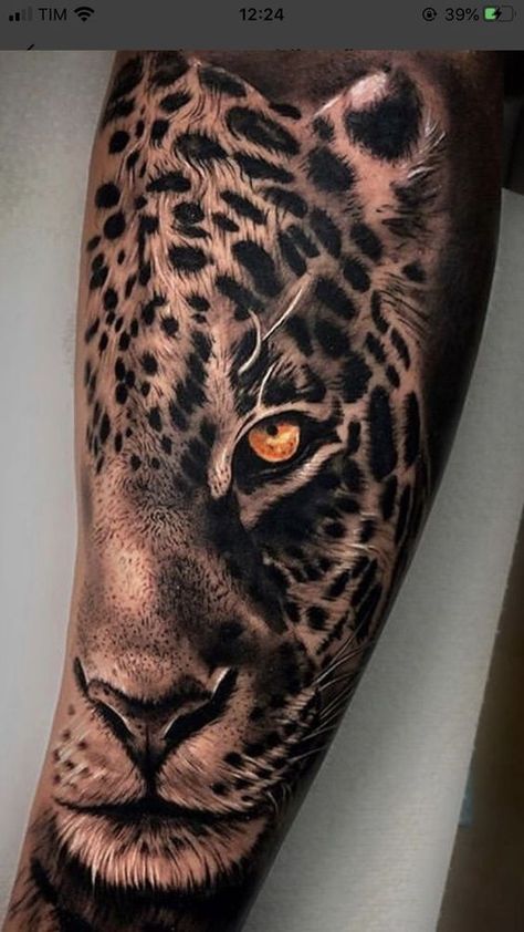 Leopard Tattoo Ideas, Sleeve Tattoo Ideas For Women, Tattoo Leopard, Cheetah Tattoo, Jungle Tattoo, Leopard Tattoo, Jaguar Tattoo, Tattoo Moon, Lion Tattoo Sleeves