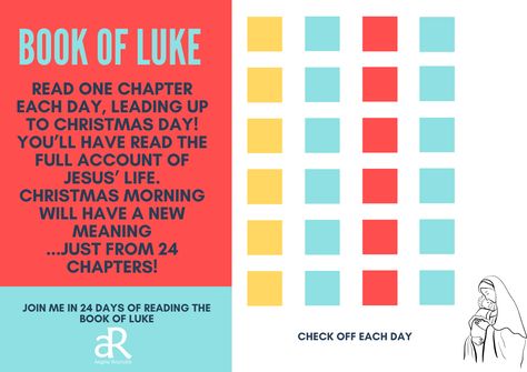 Read Luke In December, Book Of Luke, December Challenge, Jesus Lives, Famous Books, Christmas Day, Christmas Morning, Christmas Season, Nook