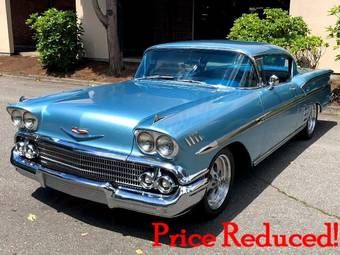 Chevrolet Impala for Sale - Hemmings Motor News 1958 Chevy Impala, Impala For Sale, Vintage Cars 1950s, Chevy Impala Ss, Classic Cars Chevy, Hot Rods Cars Muscle, Old Vintage Cars, Classic Chevrolet, Cadillac Deville